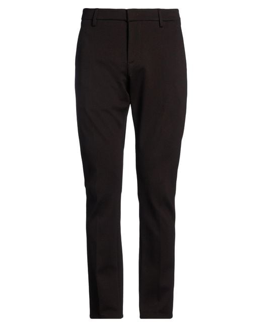 Dondup Black Pants for men