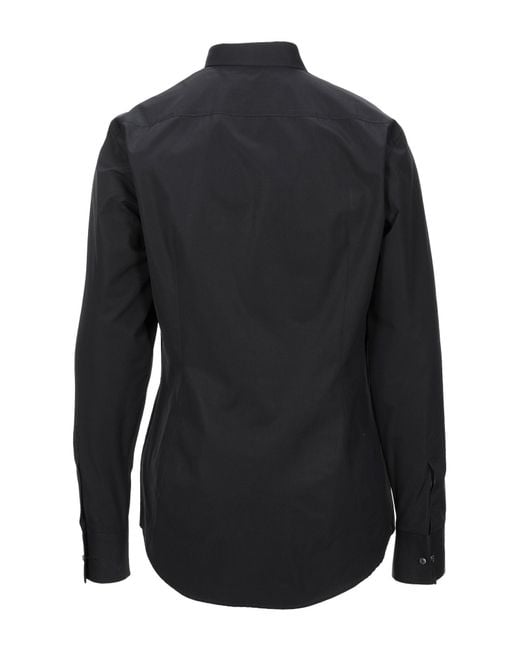 DSquared² Black Shirt Cotton, Polyester for men