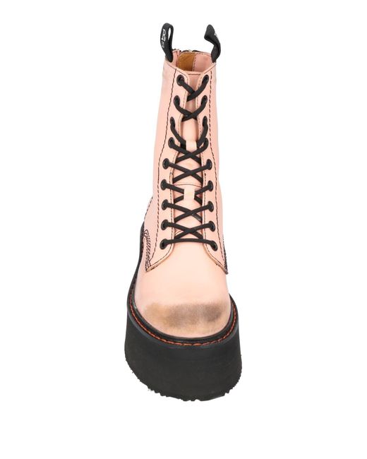 R13 Natural Ankle Boots