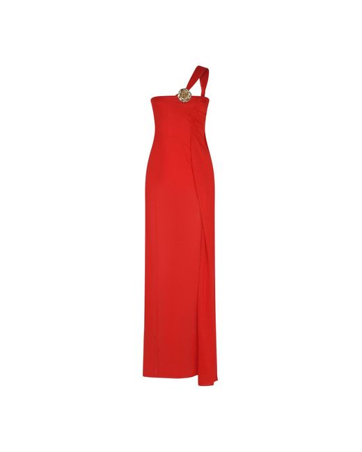 Blumarine Red Maxi-Kleid