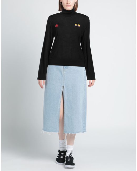 Col roulé DSquared² en coloris Black