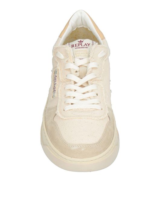 Replay Natural Trainers for men