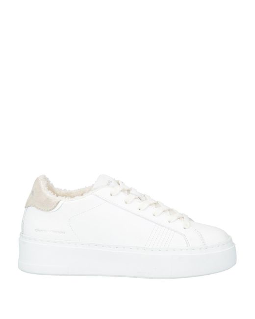 Crime London White Trainers