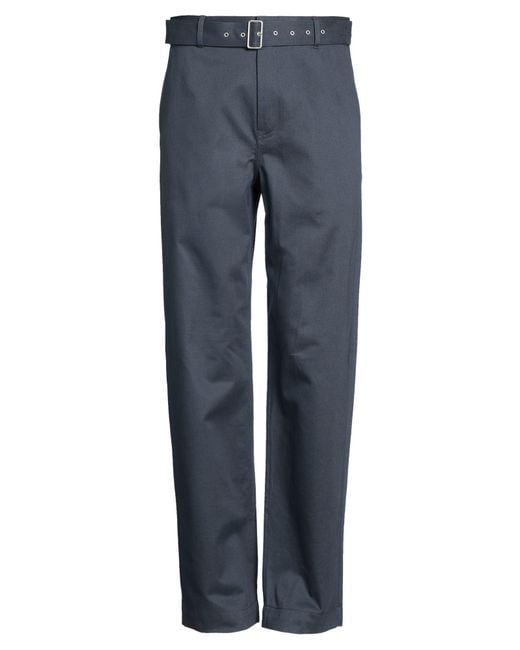 Maison Kitsuné Blue Pants for men