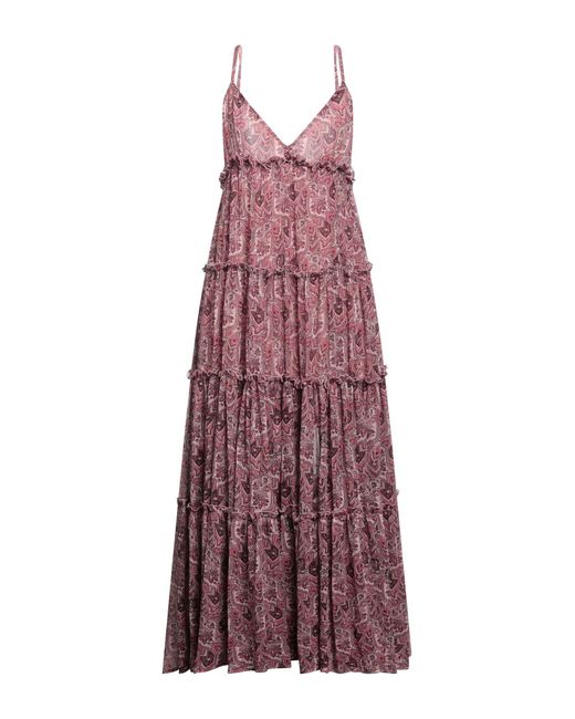 Gaelle Paris Purple Maxi Dress