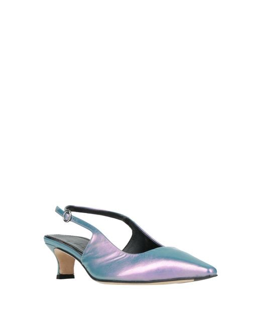 Aeyde White Sky Pumps Calfskin