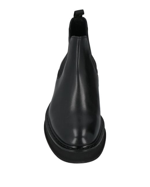 Doucal's Black Ankle Boots for men