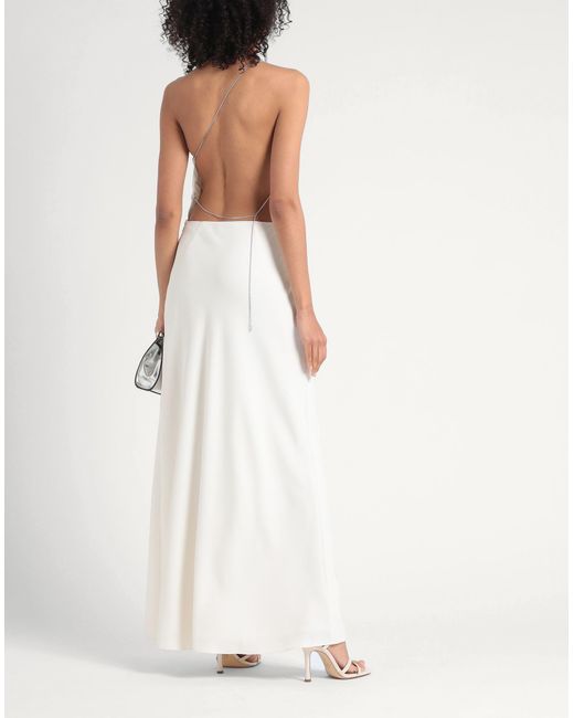 Robe longue Calvin Klein en coloris White