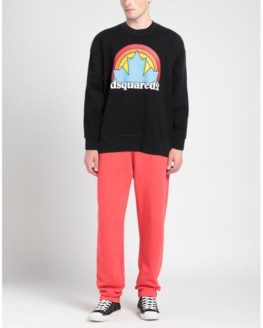 DSquared² Black Sweatshirt for men