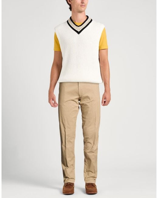 Berwich Natural Pants Cotton, Elastane for men