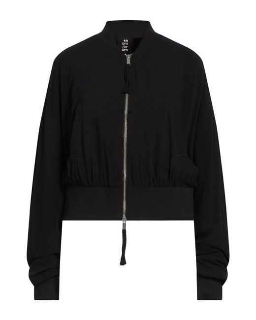 Thom Krom Black Jacket Viscose
