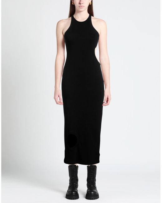 Off-White c/o Virgil Abloh Black Midi Dress