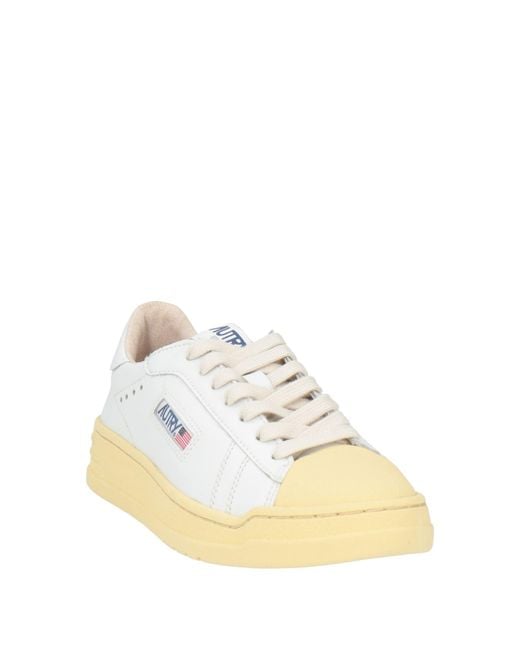 Autry Natural Sneakers Leather, Rubber