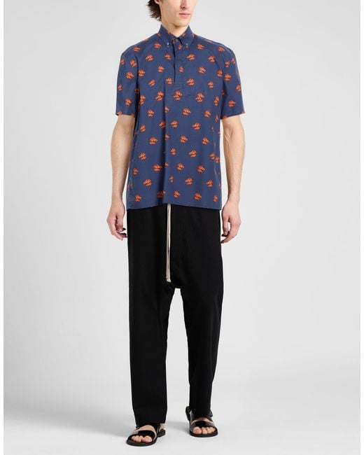 Kris Van Assche Blue Shirt Cotton for men