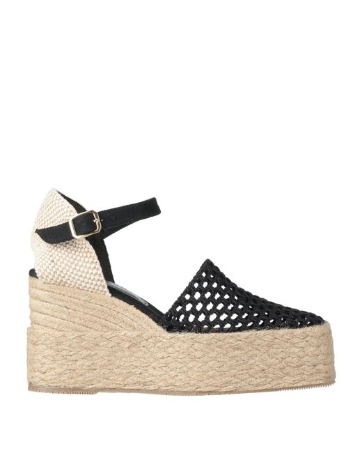 Palomitas By Paloma Barcelo' Natural Espadrilles Textile Fibers