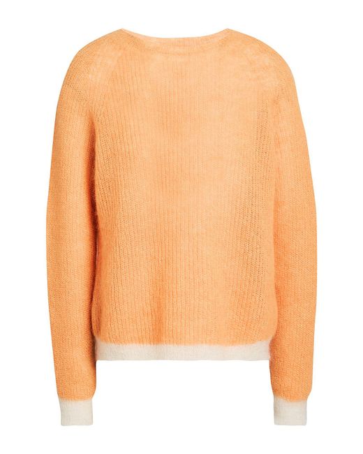 SEVENTY VENEZIA Orange Sweater Mohair Wool, Polyamide, Wool