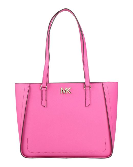 MICHAEL Michael Kors Pink Fuchsia Shoulder Bag Textile Fibers