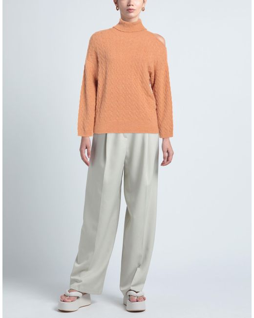 Attic And Barn Orange Turtleneck
