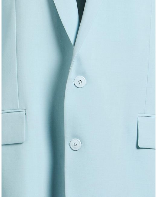 Lardini Blue Blazer Polyester, Wool, Elastane for men