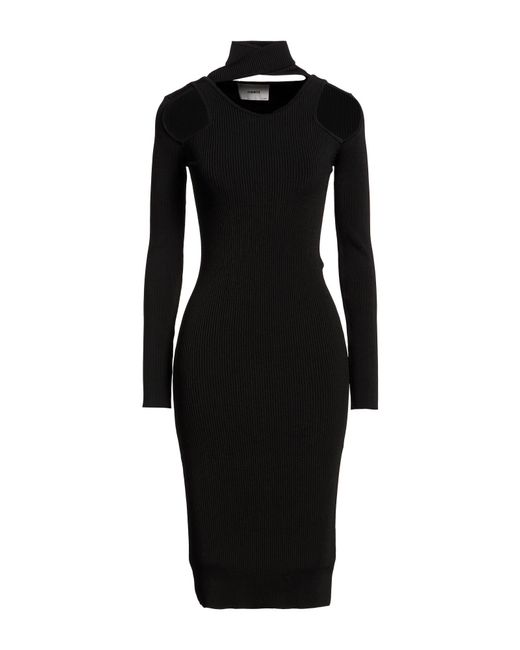 Coperni Black Midi Dresses
