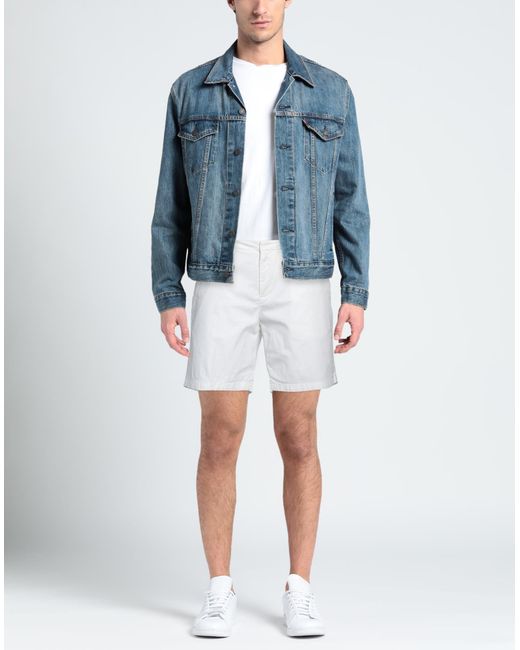 Dondup White Shorts & Bermuda Shorts for men