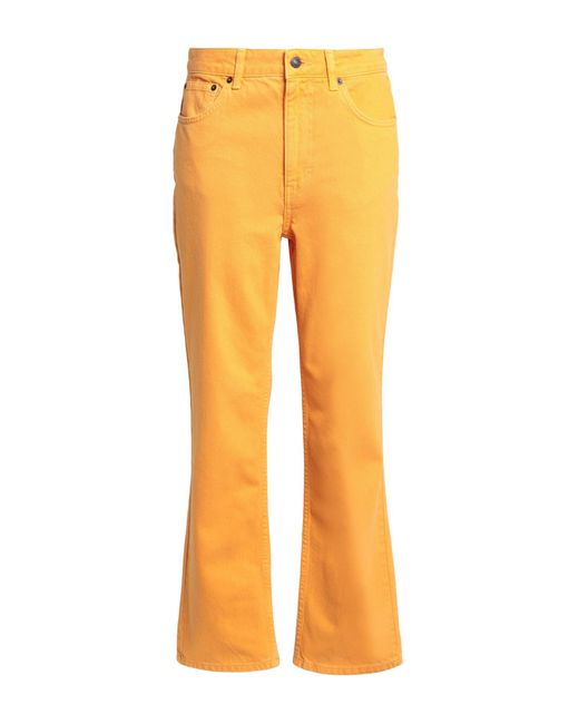 TOPSHOP Orange Jeans