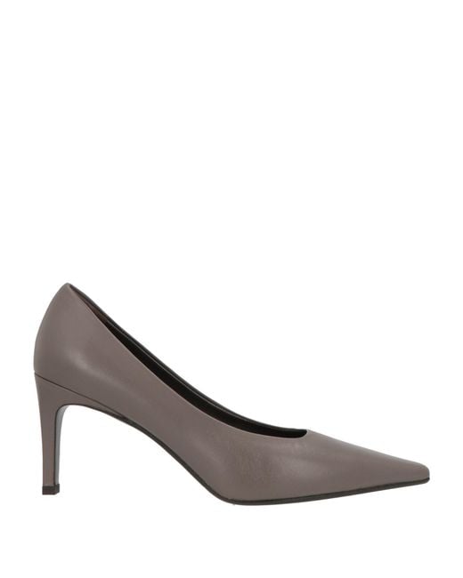J.A.P. JOSE ANTONIO PEREIRA Gray Pumps