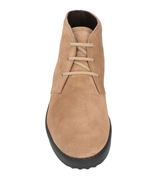 Tod's Brown Ankle Boots for men