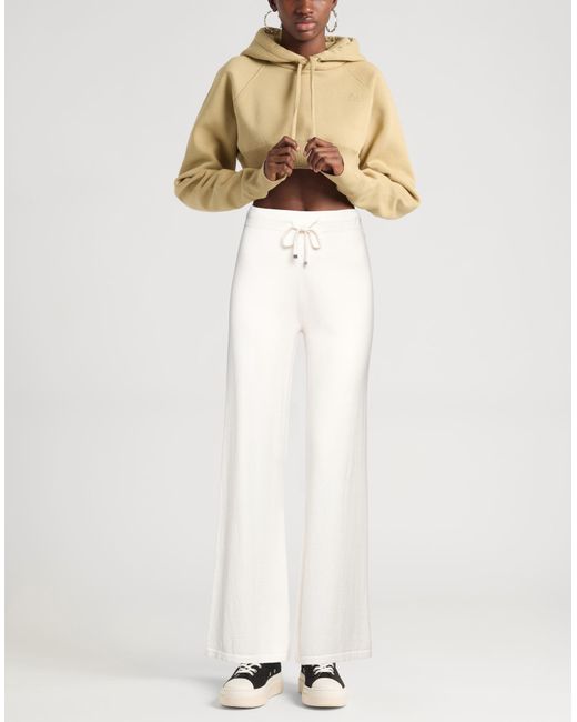 Eleventy White Pants Cashmere