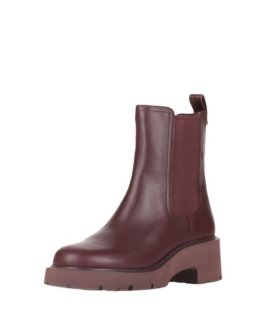 Camper Purple Ankle Boots