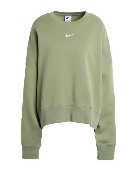 Nike Sweatshirt in Green | Lyst Australia