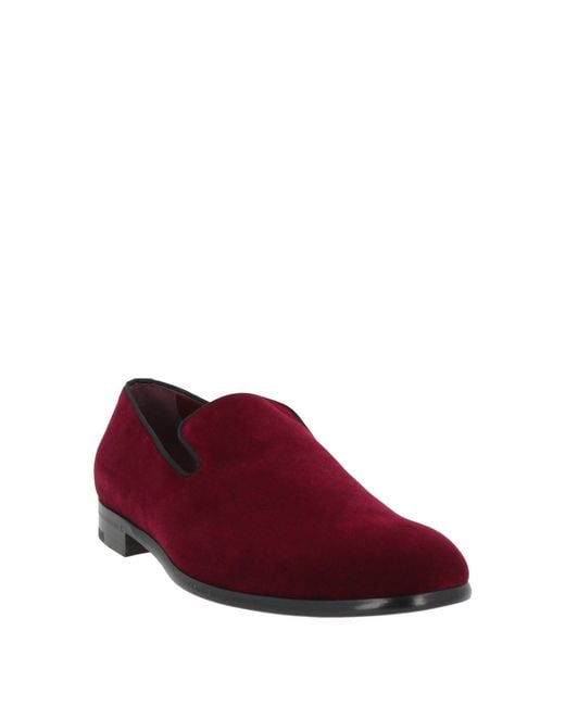 Dolce & Gabbana Red Loafers for men