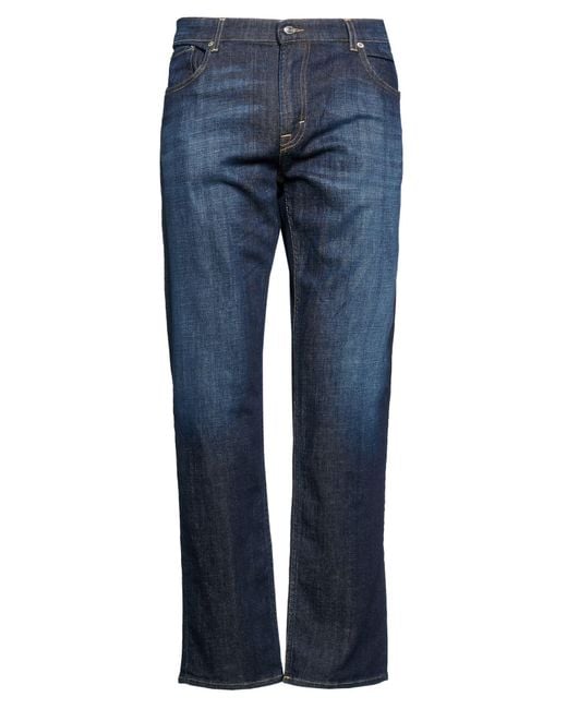 Department 5 Blue Jeans Cotton, Rubber for men