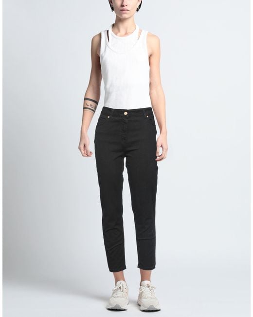 Clips More Black Jeans Cotton, Elastane