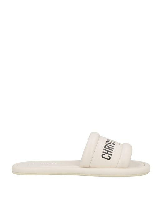 Dior Natural Sandals Lambskin