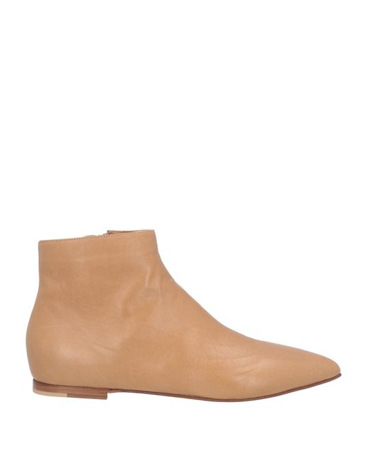Pomme D'or Natural Ankle Boots