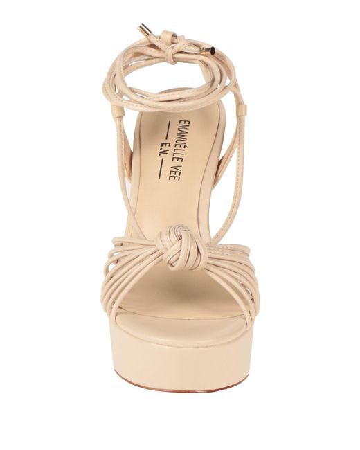 Emanuélle Vee Natural Sandals