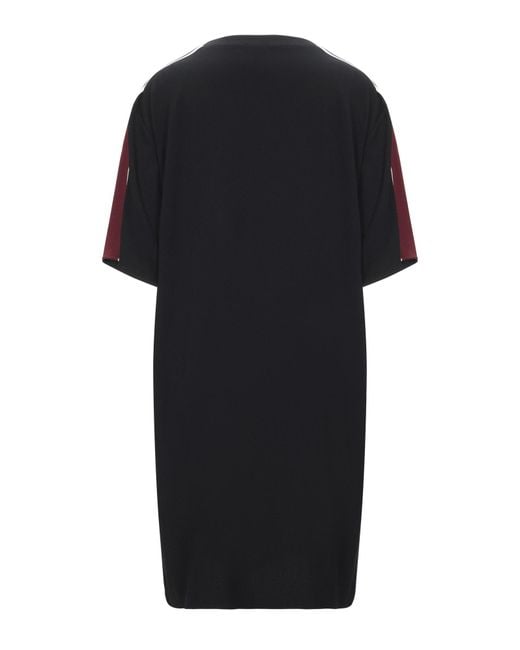 KENZO Black Mini Dress Triacetate, Polyester, Polyamide, Elastane