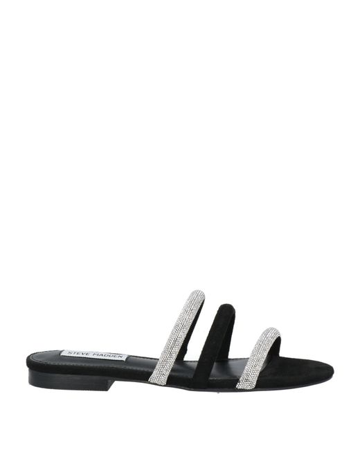 Steve Madden Black Sandals