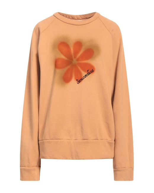 Semicouture Orange Sweatshirt