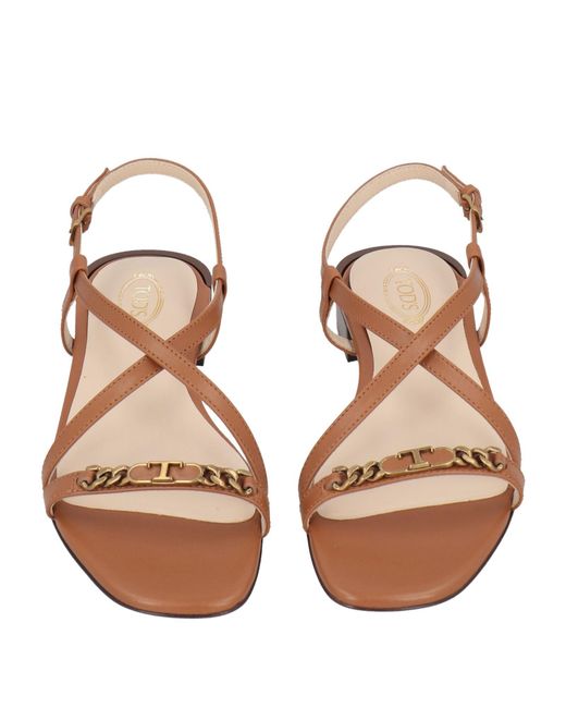 Tod's Brown Sandals