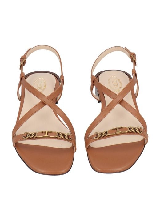 Tod's Brown Sandals