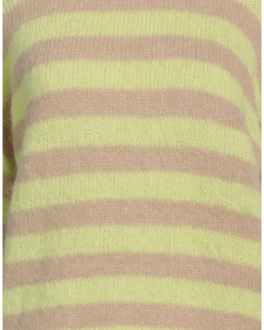 Alysi Green Crème Sweater Mohair Wool, Polyamide, Elastane