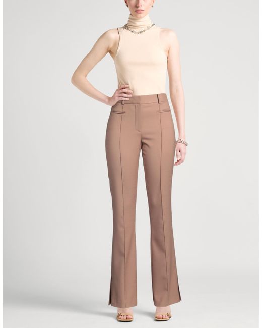 Helmut Lang Natural Pants Polyester, Virgin Wool, Elastane