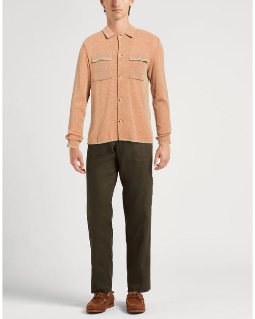 Manuel Ritz Orange Cardigan for men