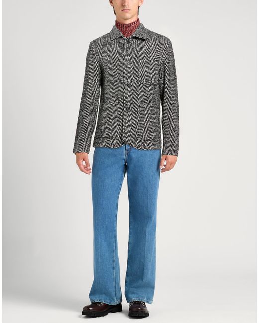 Paltò Gray Jacket for men