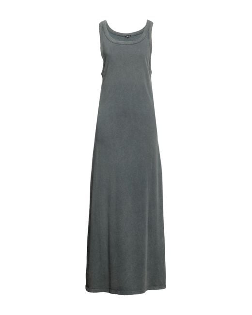 Aspesi Gray Maxi Dress