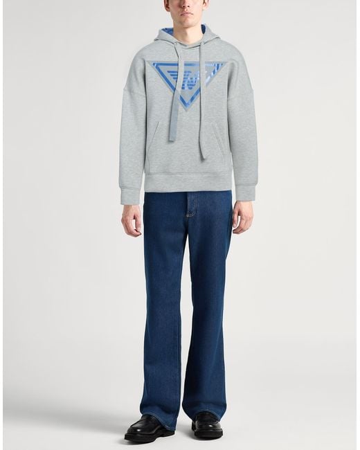 Emporio Armani Blue Sweatshirt for men