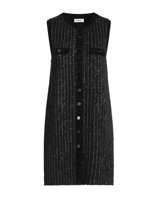 Sandro Black Mini Dress