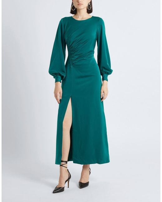 8 by YOOX Green Maxi Dress